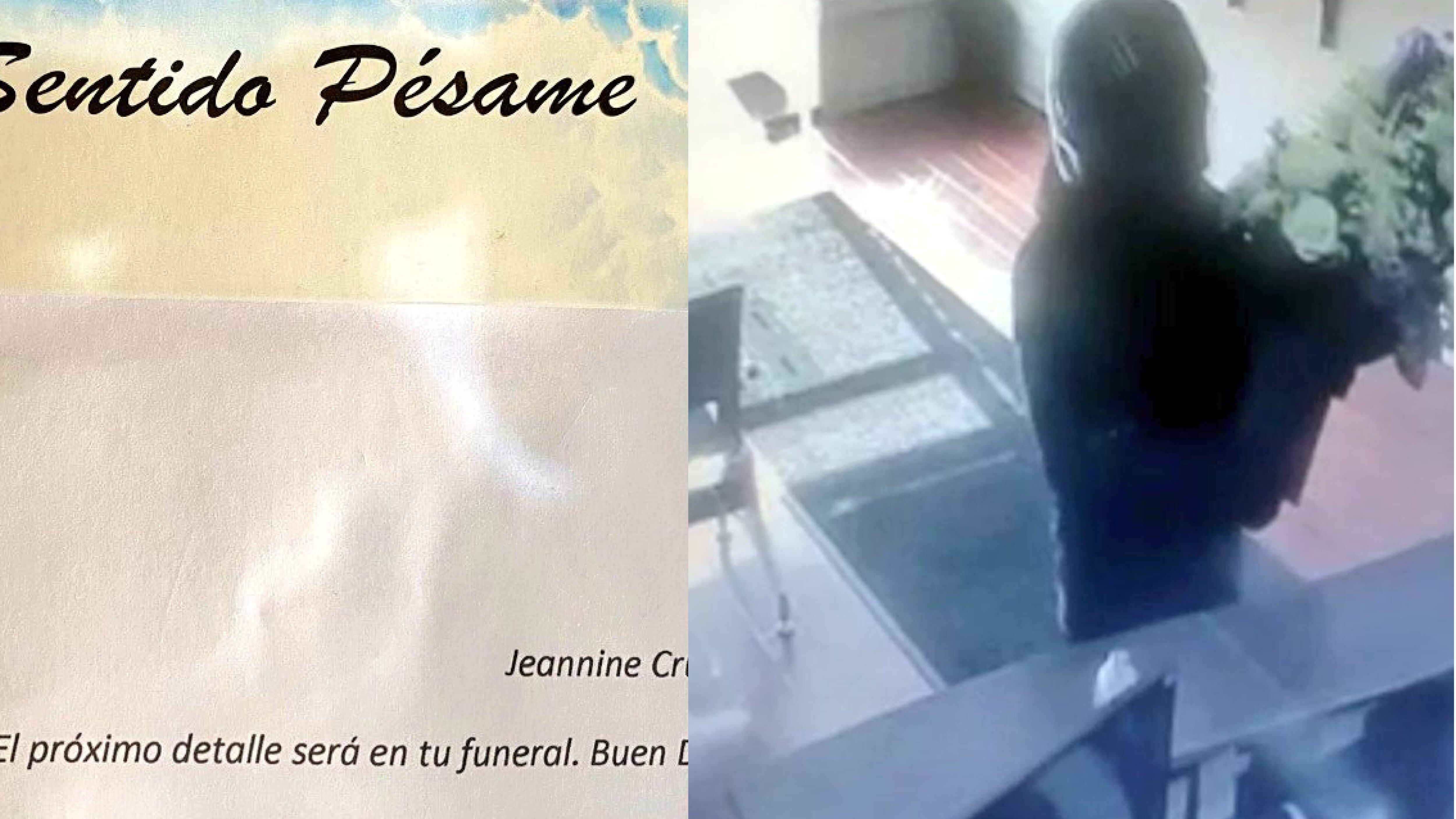 El aterrador mensaje que recibió la comisionada del caso Gabela con un arreglo floral