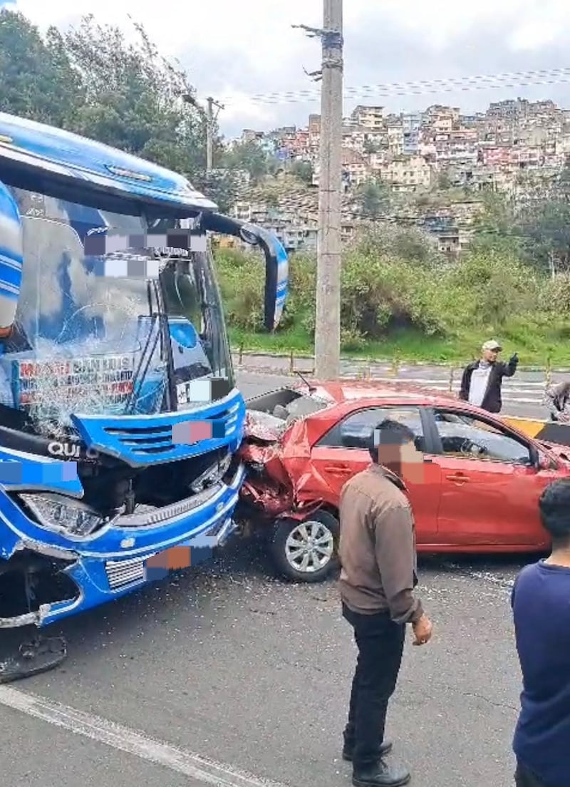 Accidente en el Trébol
