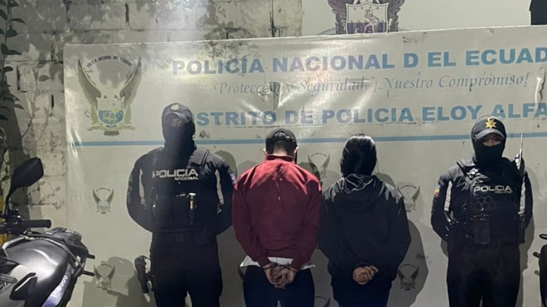 Sujetos llamaron la atención de la Policía por su actitud extraña en el sur de Quito