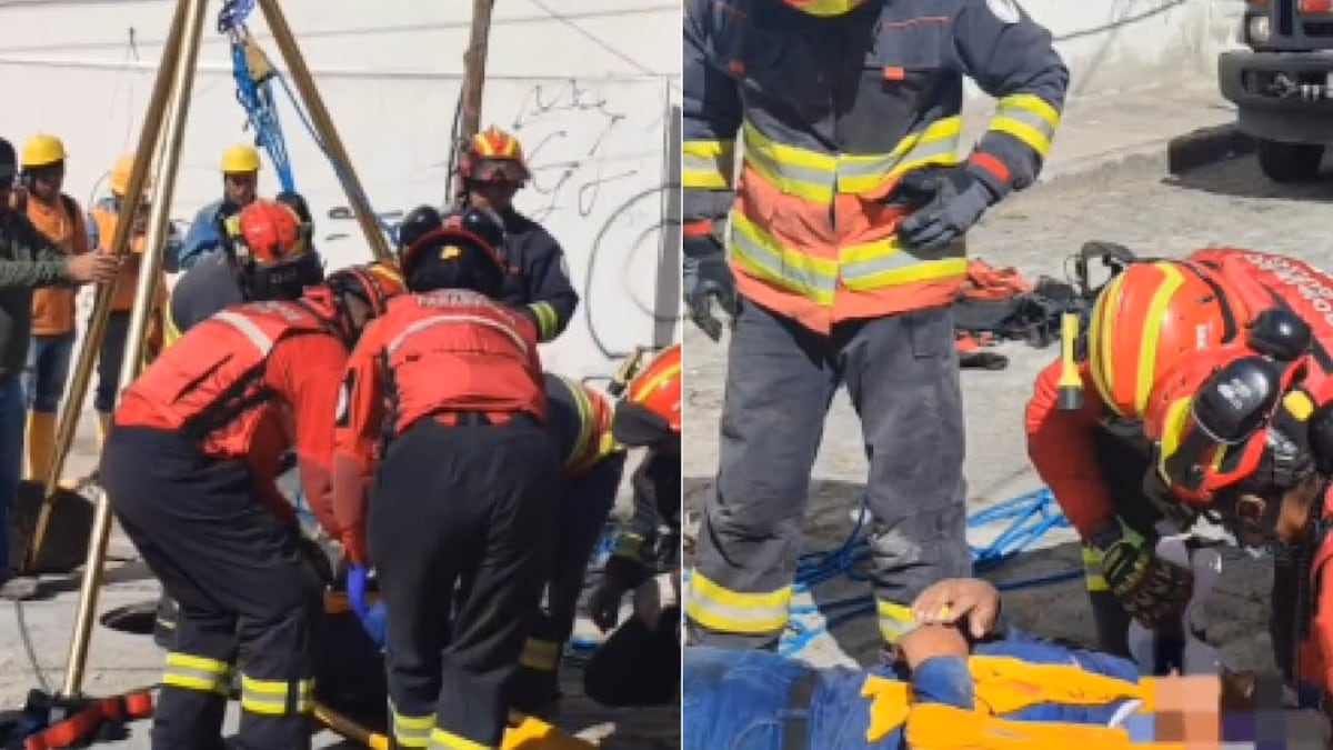 Bomberos rescate en Quito