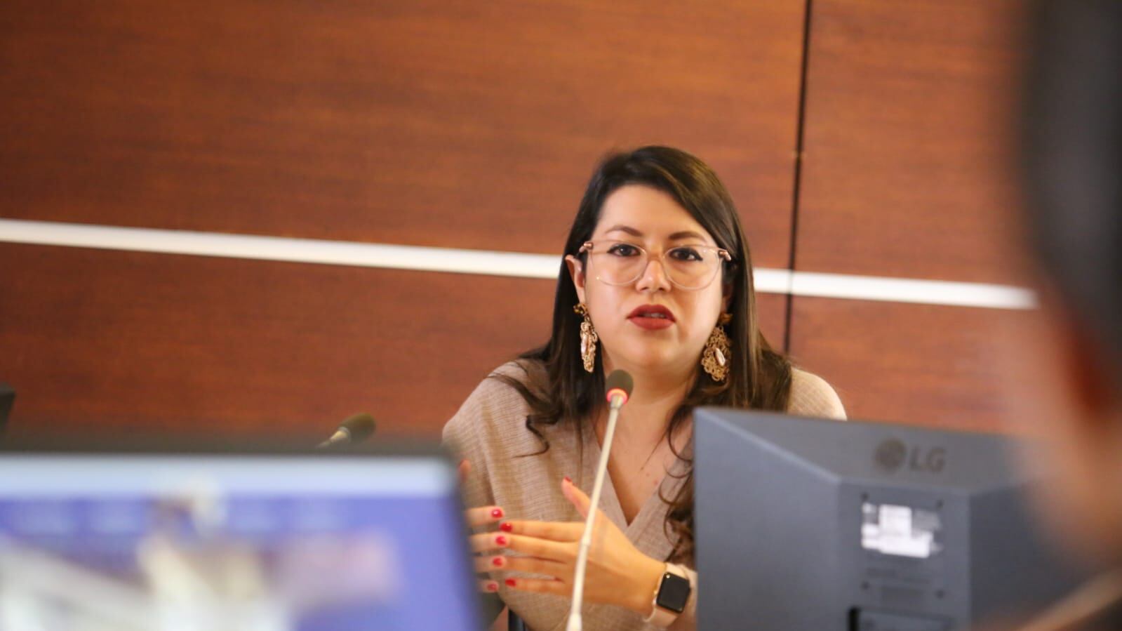 Andrea Arrobo, ministra de Energía