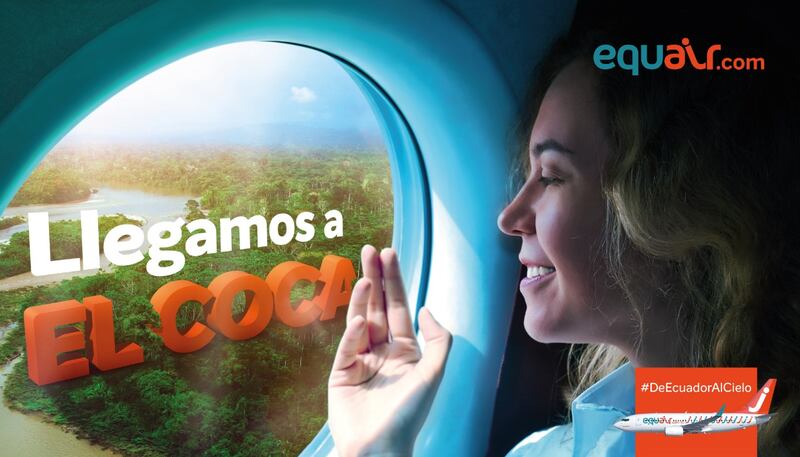 La aerolínea que conecta el país.