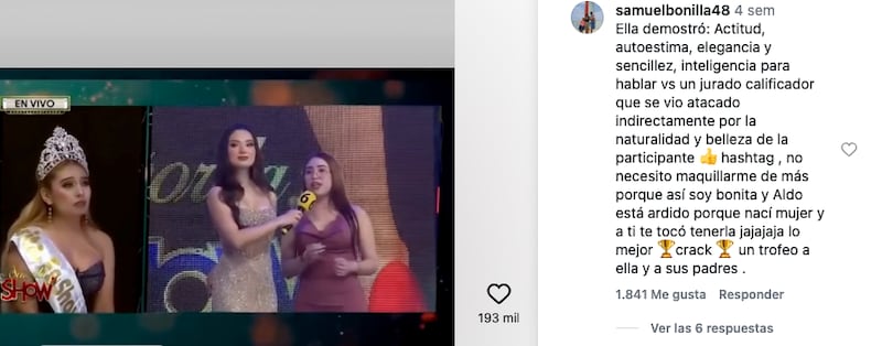 jurado de certamen de belleza en México llama fea participante