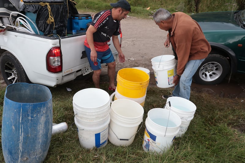 Falta de agua en el sur de la capital