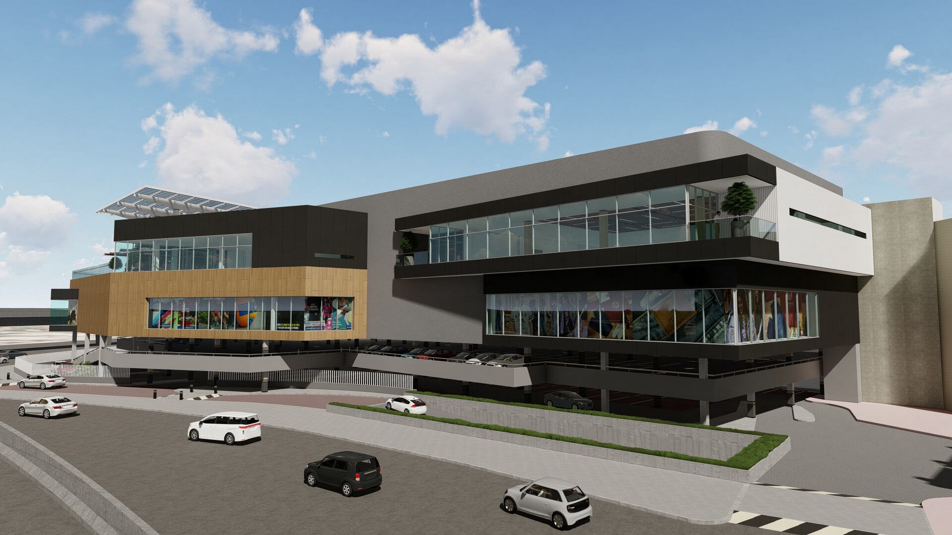 El primer sector que ya se encuentra intervenido es la parte superior del Parqueo Express (Av. Joaquín Orrantia).