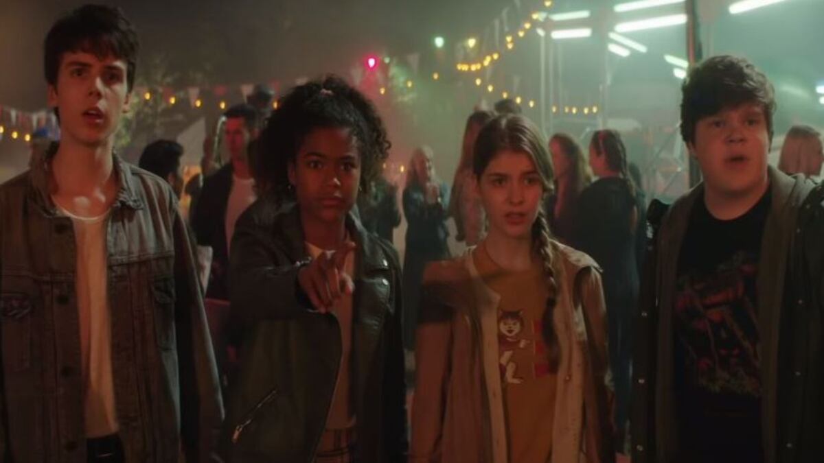 El elenco de ':¿Le temes a la oscuridad?: Carnival of Doom'