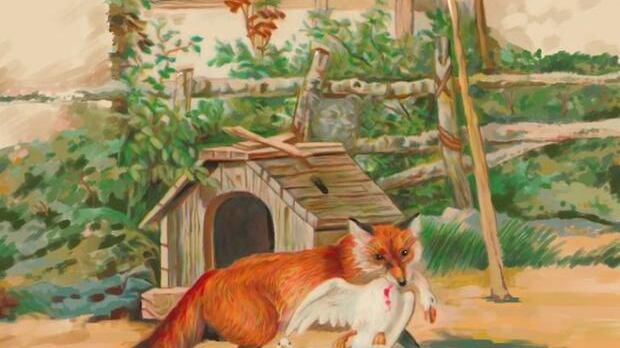 Encuentra al perro oculto en la imagen.