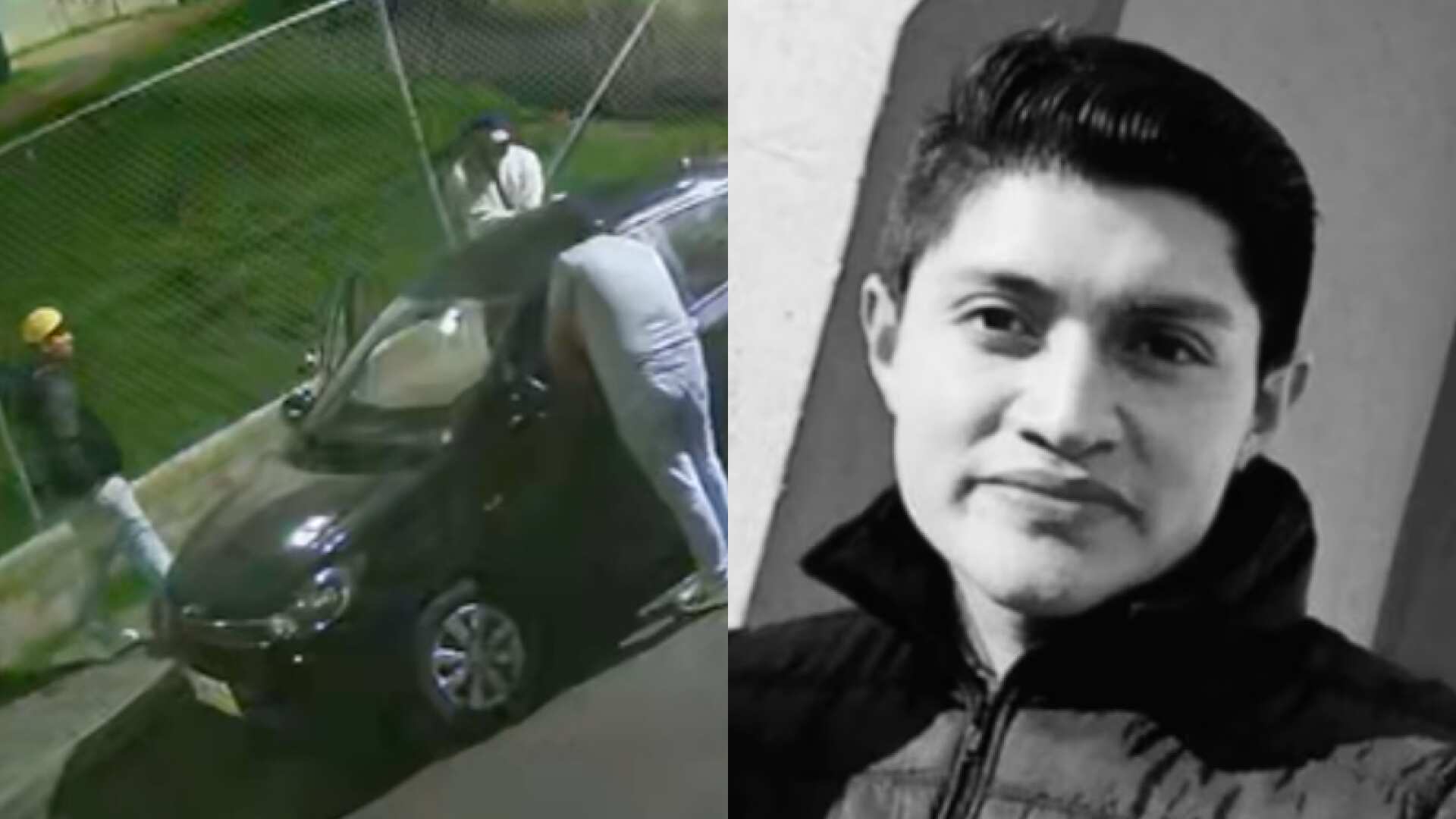 Revelan video del momento en que sujetos abordaron a Julio Vaca en su vehículo en el sur de Quito