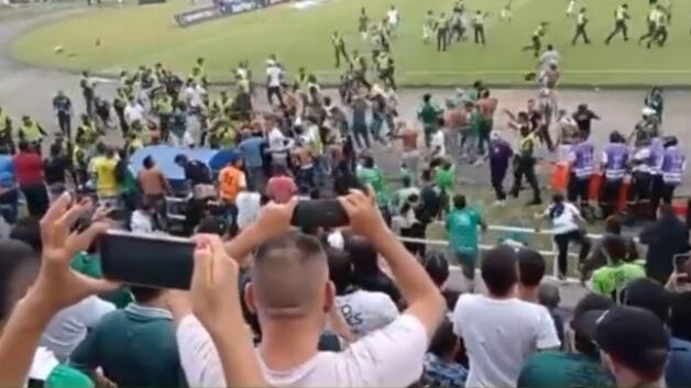 Violencia en el fútbol de Colombia