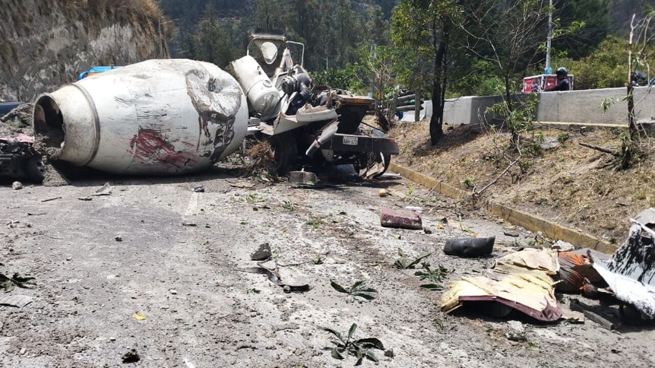 Accidente en la Simón Bolívar