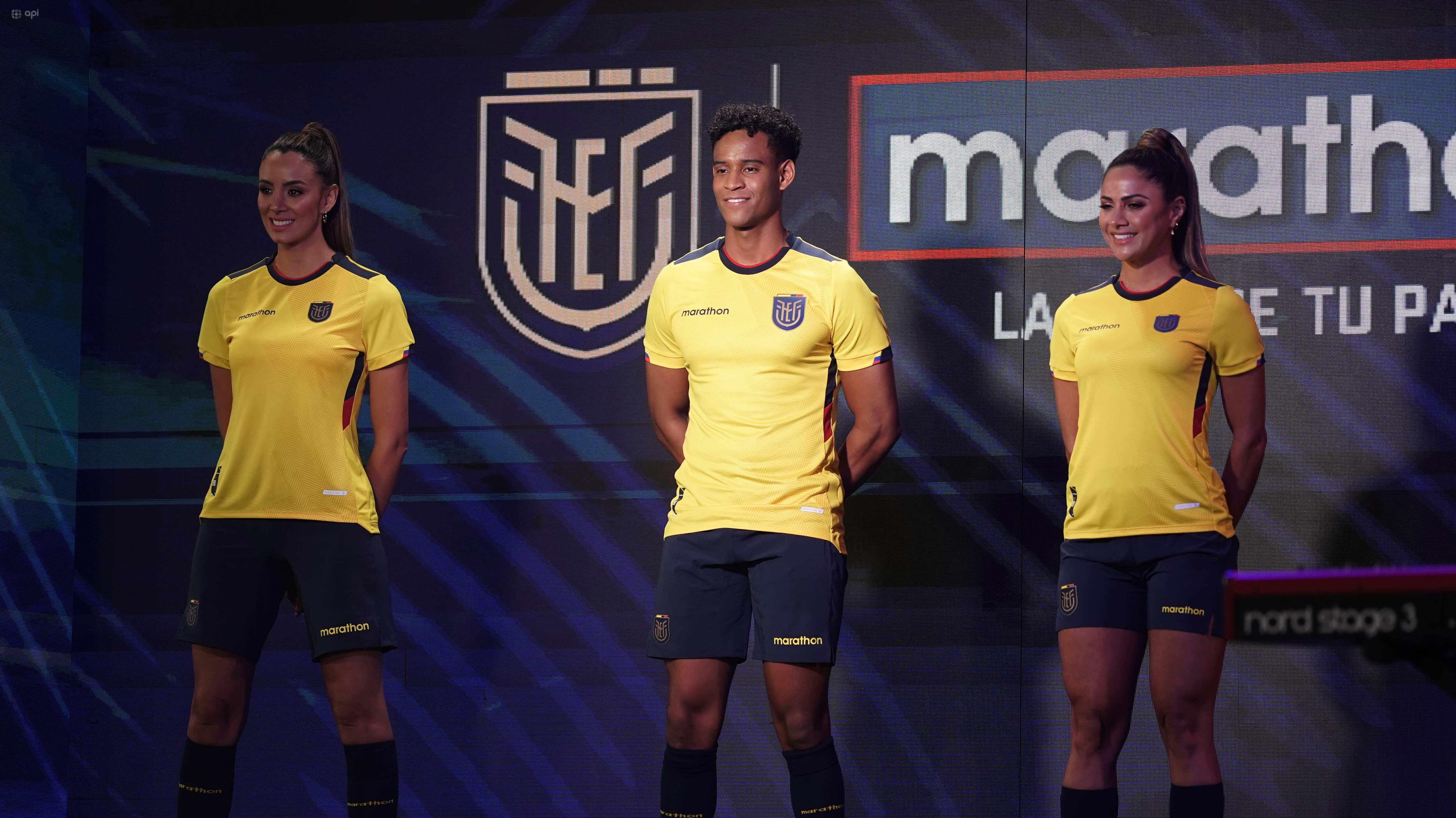 Presentación de la indumentaria 2022 de la Selección Ecuatoriana de Fútbol con la que representará al país en el Mundial Qatar 2022