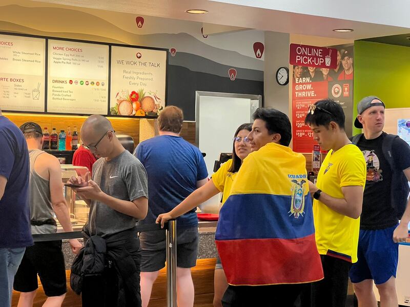 La “hueca” de los ecuatorianos para comer en Las Vegas