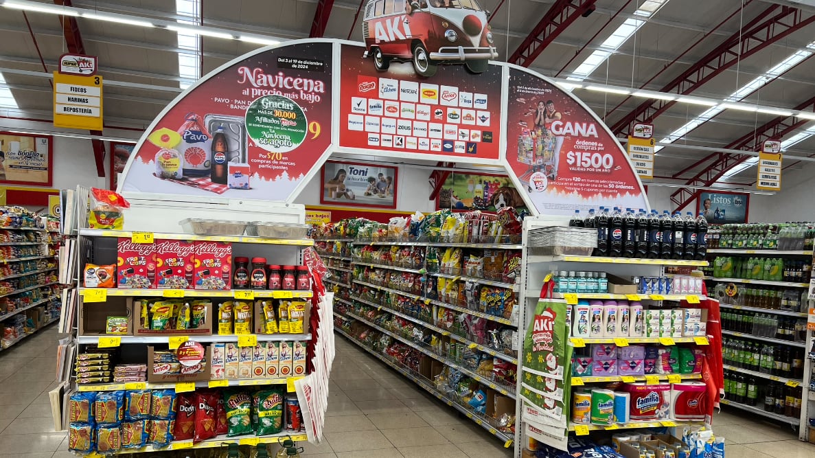 Supermercados AKÍ te premia con $1500