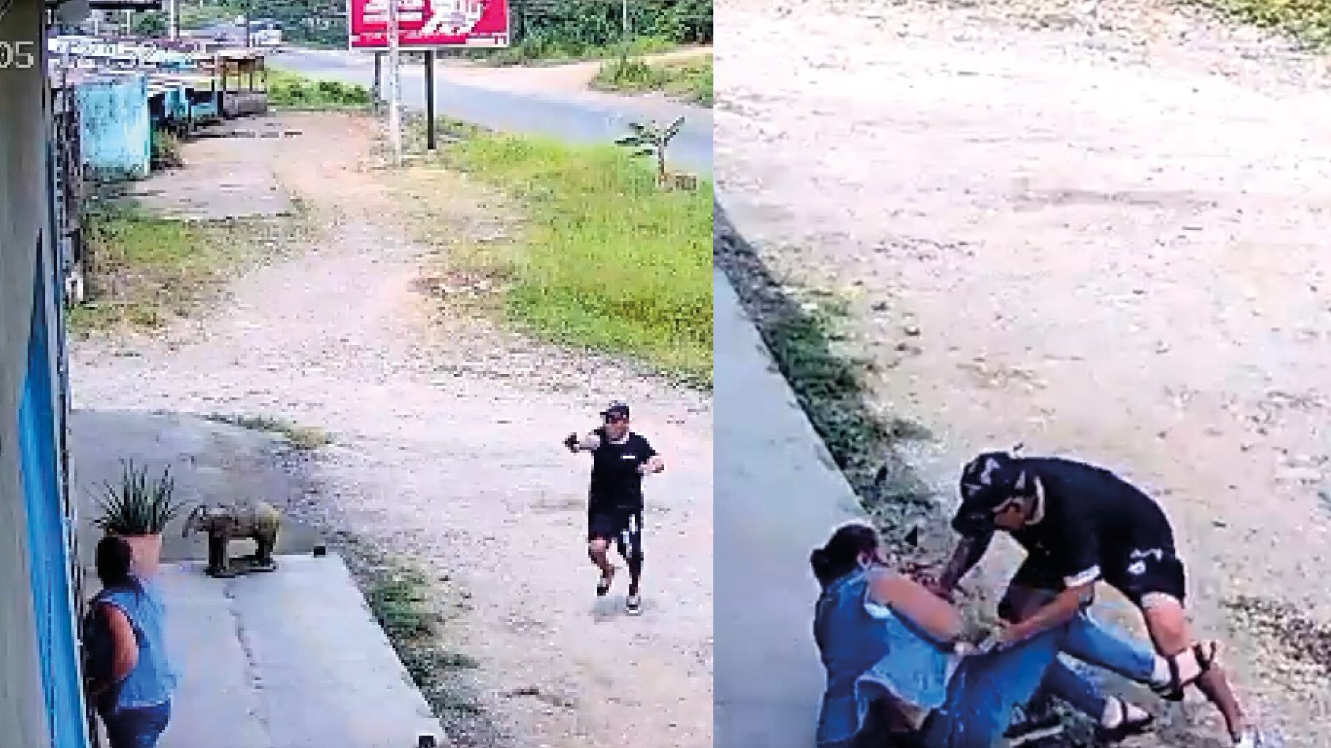 Sacapintas con extrema violencia le robaron $4000 a una mujer que llegaba a su domicilio en Los Ríos