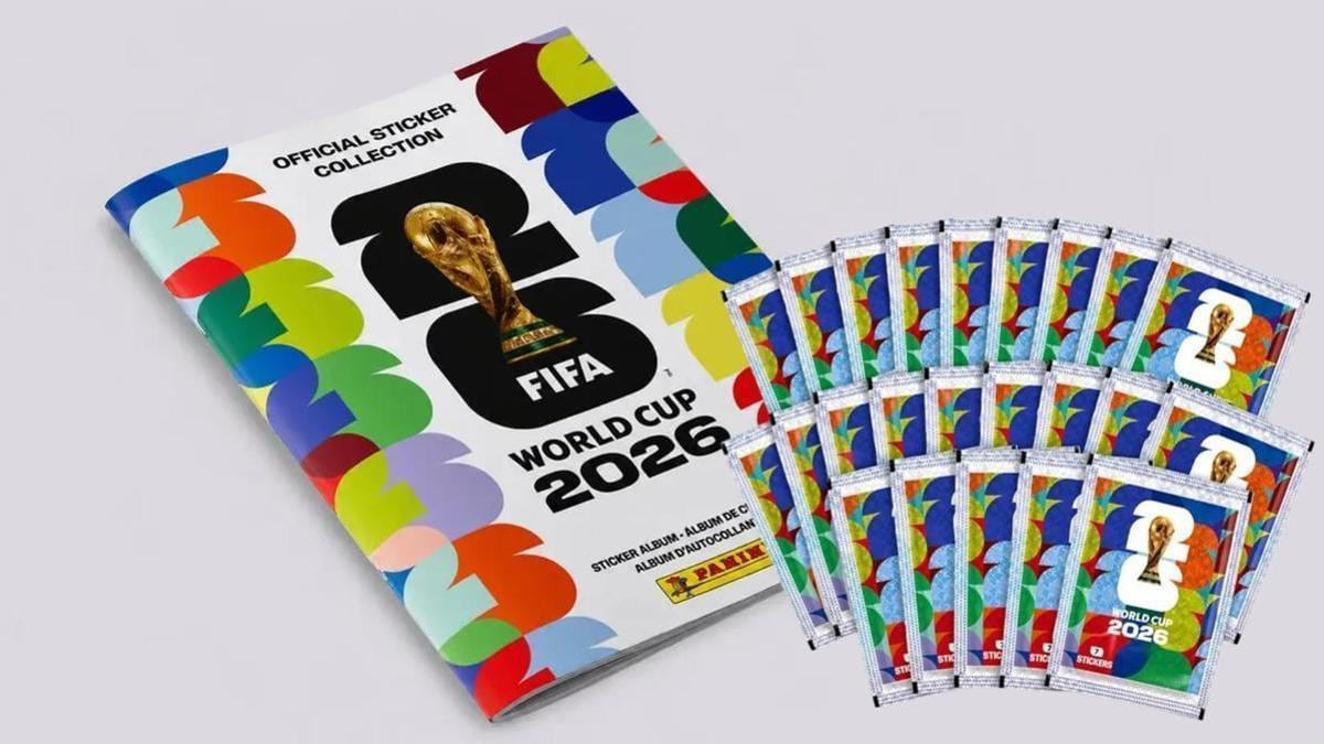 Cromos del álbum del mundial