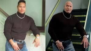 Así lucía el ahora actor.