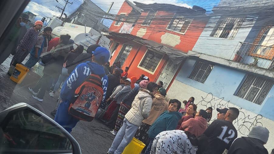 Abastecimiento de agua sur de Quito