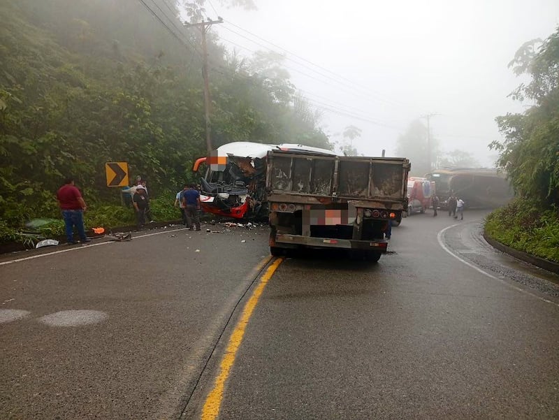Accidente de tránsito La Troncal