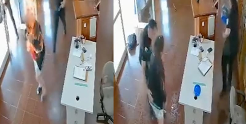 Mujer se prendió fuego