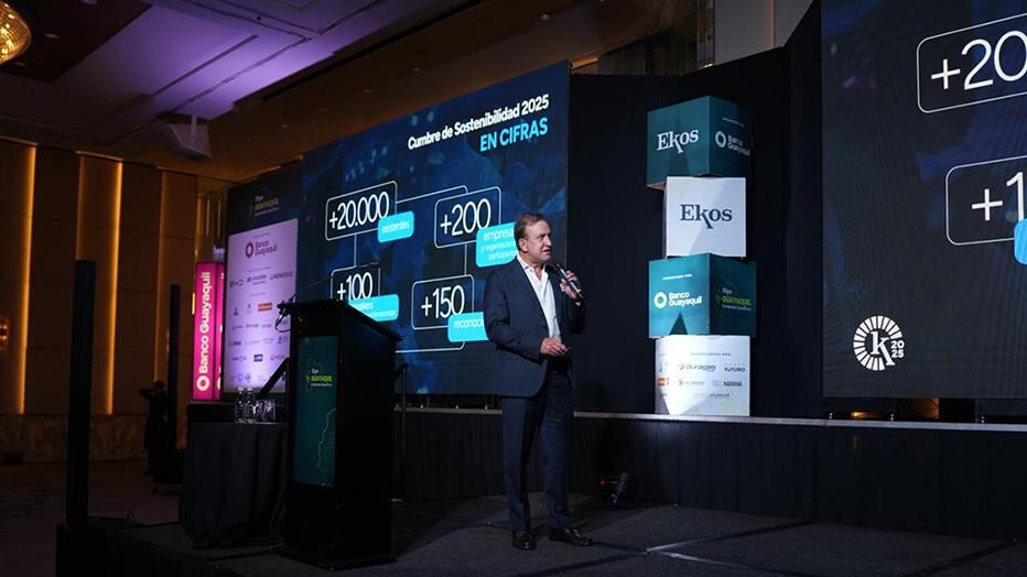 Ricardo Dueñas, CEO de Grupo Ekos, en la Ekos Guayaquil Sustainable Experience