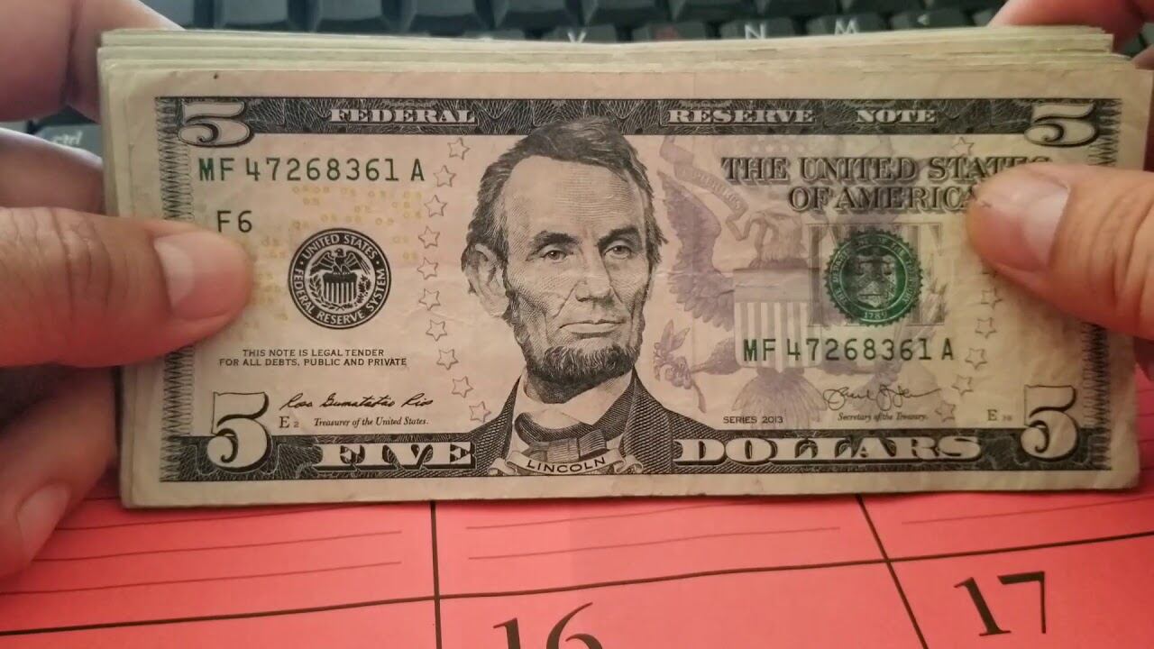 Billetes de 5$ que cuestan una fortuna