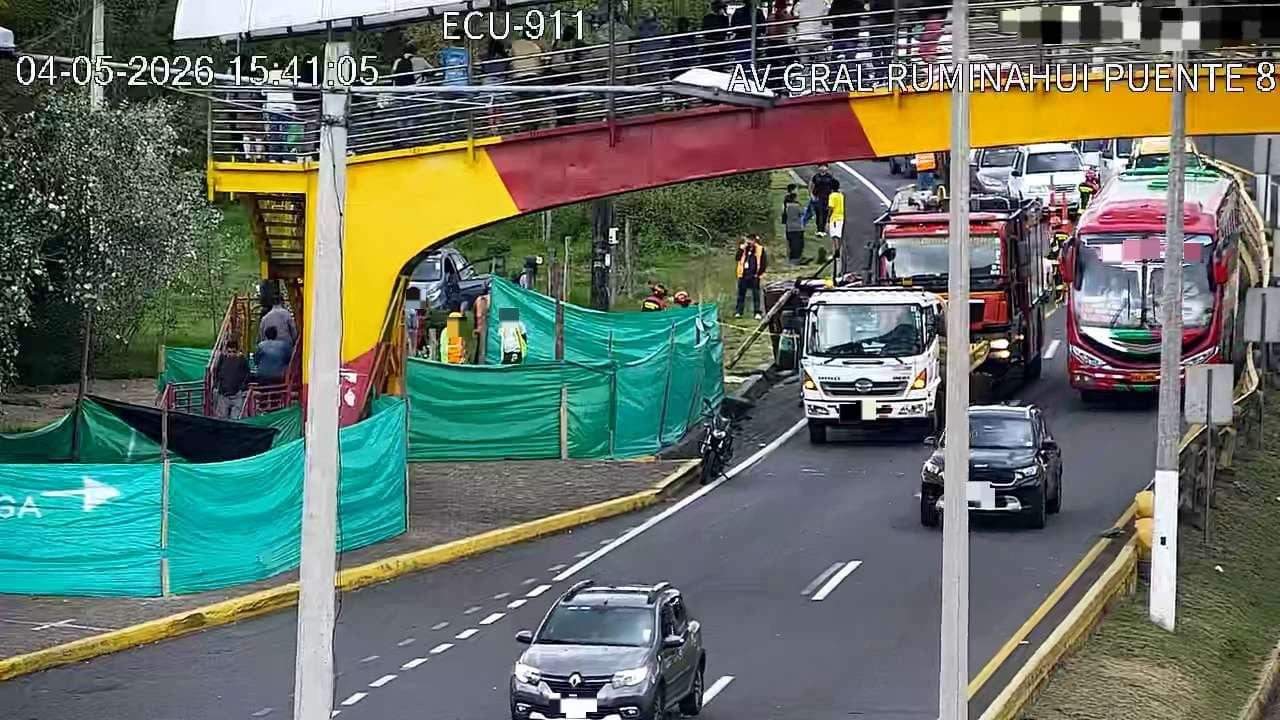 Accidente de tránsito en el Puente 8.