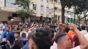 Una turba de ciudadanos golpeó a sospechoso de crimen en el centro de Guayaquil