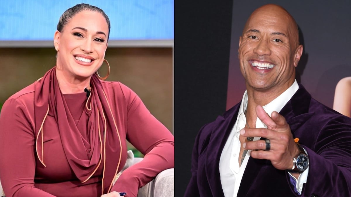 Dwayne Johnson tiene gran relación con su ex