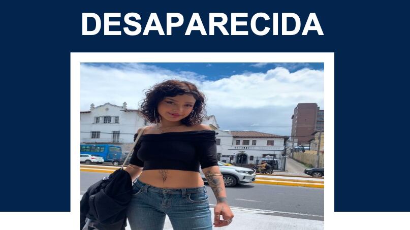 Reportan la desaparición de joven de 20 años en Quito