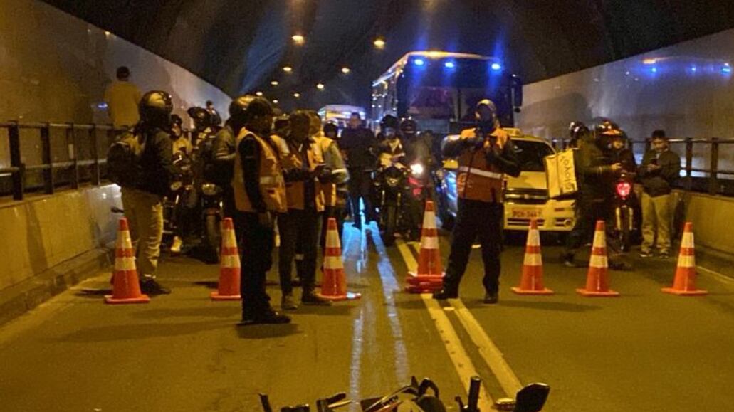 Ciudadano falleció en la avenida Mariscal Sucre tras accidente de tránsito, en Quito.