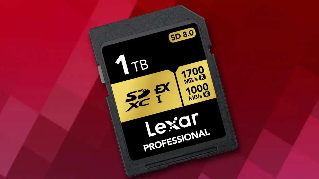 Gold Pro SDXC Express de Lexar