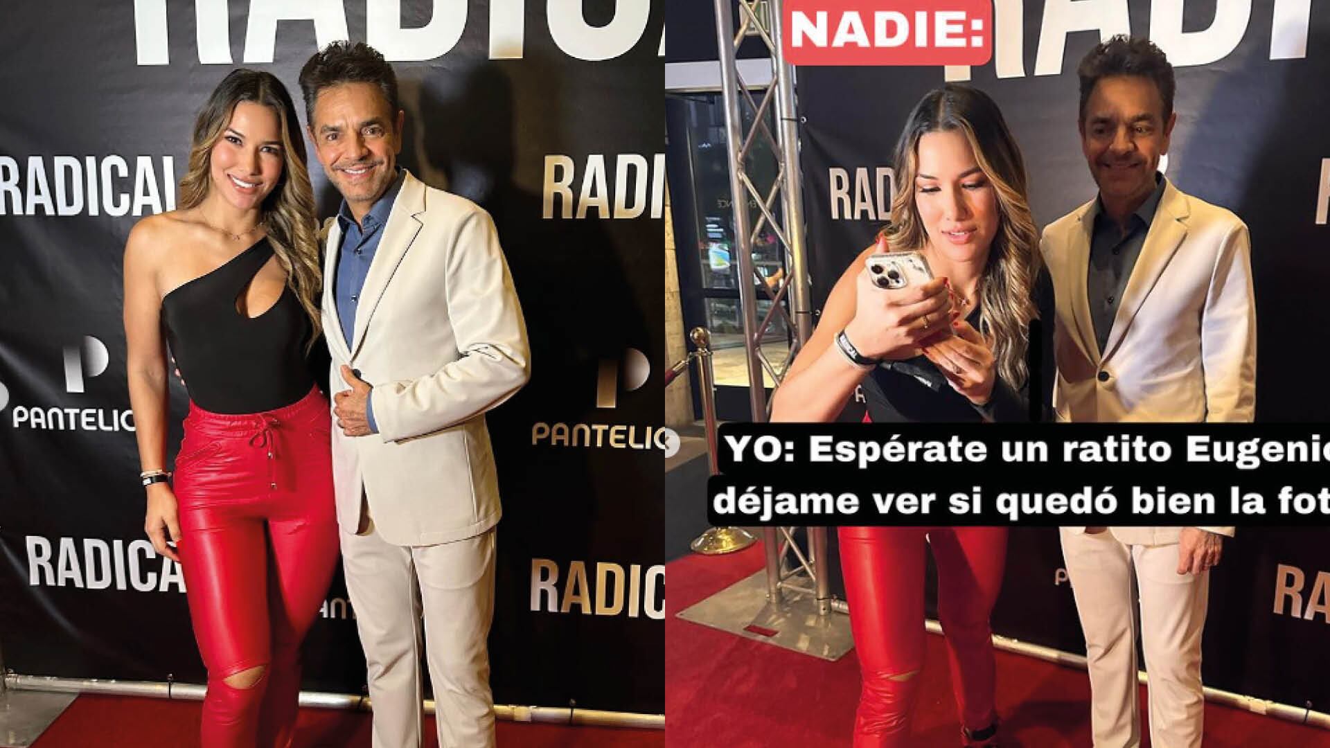 Alejandra Jaramillo no desaprovechó la oportunidad al conocer a Eugenio Derbez y le hizo tremenda propuesta