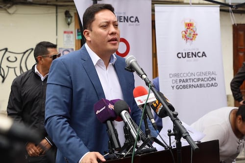 TCE suspende por seis meses los derechos políticos del alcalde de Cuenca, Cristian Zamora