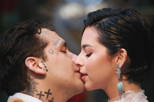 Christian Nodal dice que se volverá a casar con Ángela Aguilar