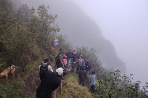 Niño desaparecido en el cerro Puñay fue hallado con vida, según bomberos