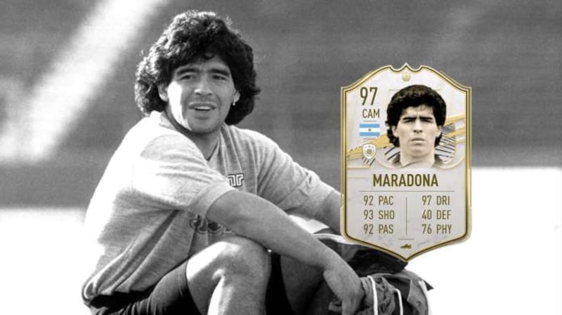 Diego Maradona en el FIFA