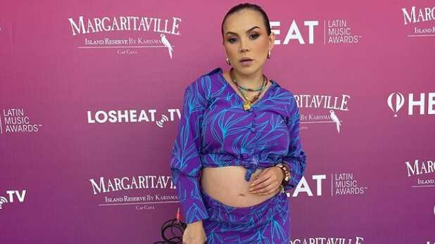 Silvana Torres en los premios Heat