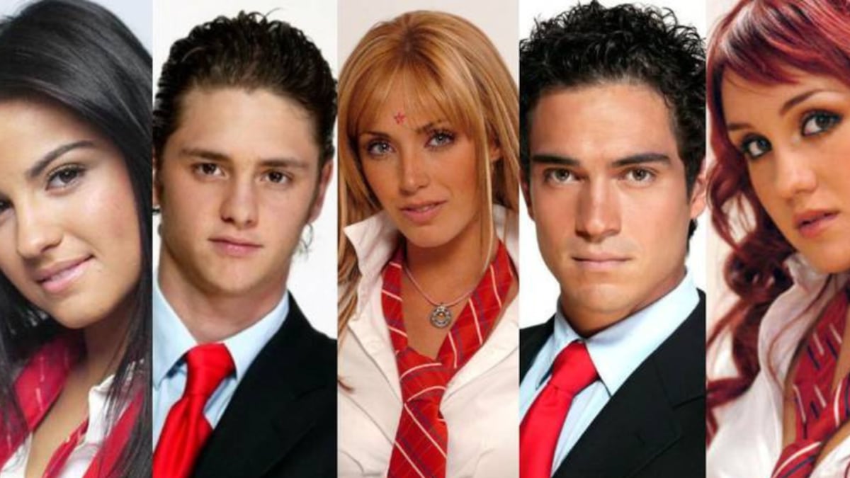 integrantes de Rebelde