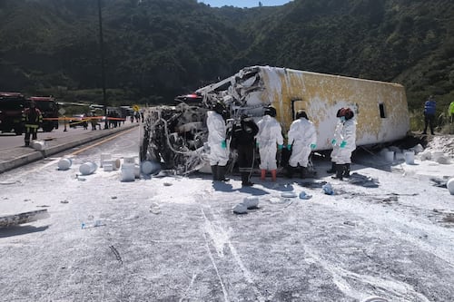 Una menor de 15 años y un joven de 28 son las víctimas del accidente en la Panamericana Norte