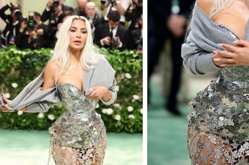 “Sólo siento dolor al mirar las fotos”: Kim Kardashian revela secretos de su extremo look en MET Gala y estallan las redes