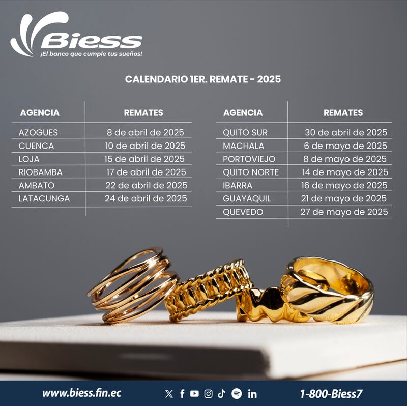 Remate de joyas