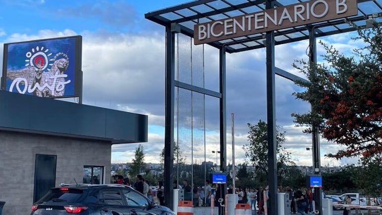 Parqueadero Bicentenario B - Fuente: Quito Informa