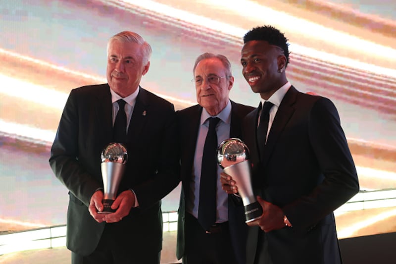 Vinícius Jr. gana el The Best.