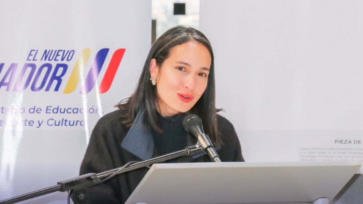 Viceministra de Cultura, Romina Muñoz