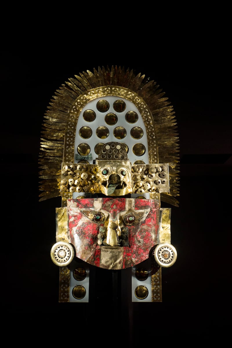 Ajuar funerario del Señor de Sicán, Museo Nacional Sicán.