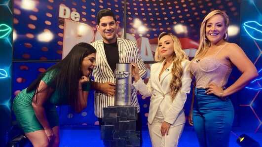 Alexa y el equipo de De Boca en Boca