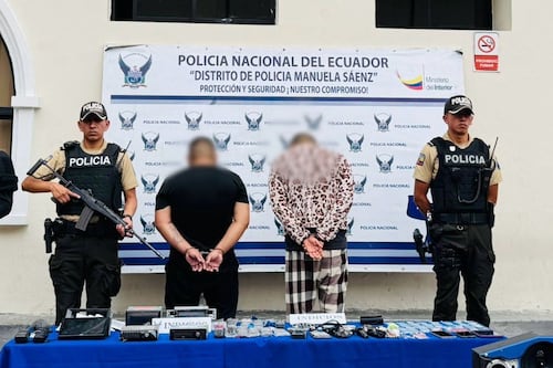 ¿Quiénes son los detenidos por la balacera en el centro de Quito?