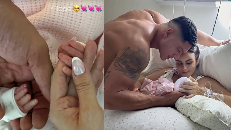 Emilia Dides y Sammis Reyes presentan a Mía Ignacia, su primera hija, en una emotiva publicación en Instagram.
