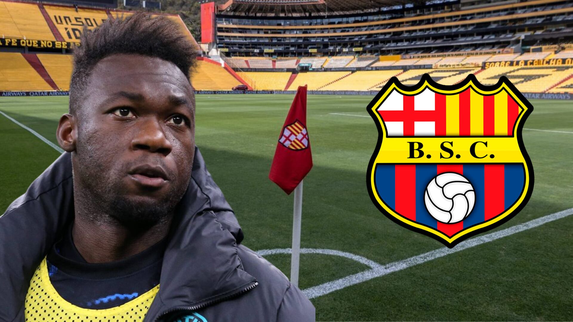 Felipe Caicedo con Ecuador, jugará en Barcelona SC