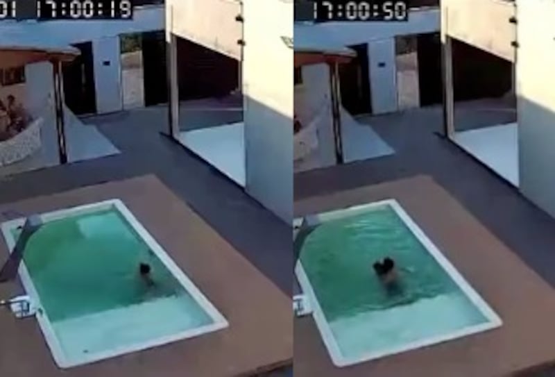 rescate viral piscina